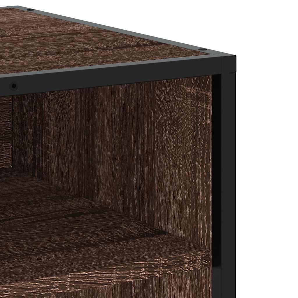 Tv-meubel 180,5x40x46 cm bewerkt hout bruin eikenkleurig – afbeelding 7