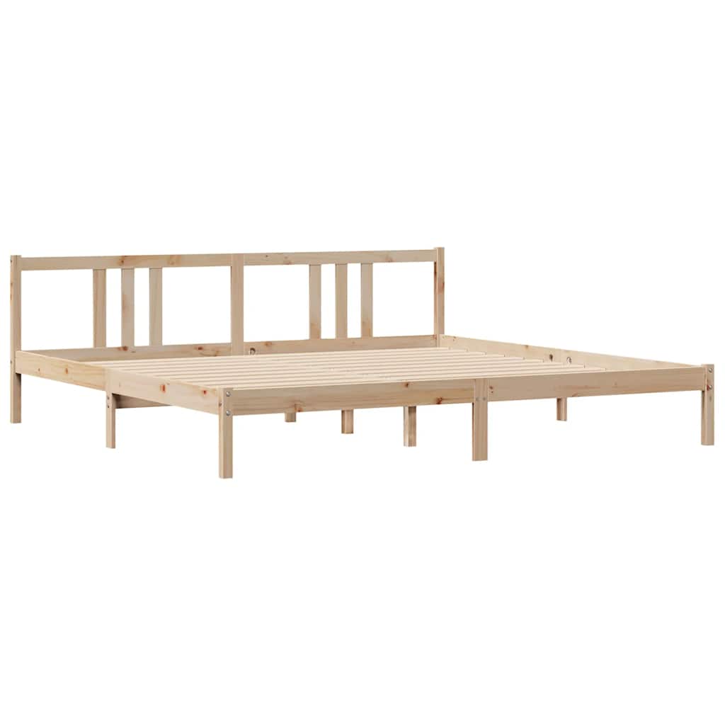 Bedframe zonder matras massief grenenhout 180x200 cm – afbeelding 7