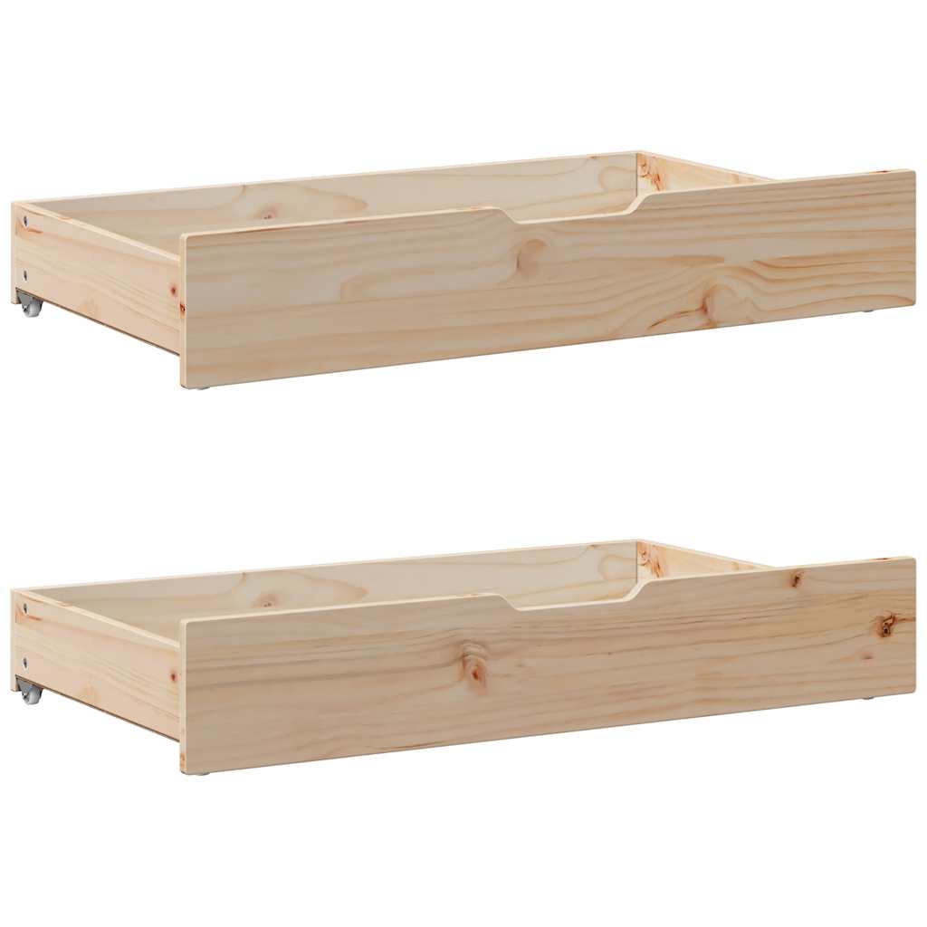 Bedframe zonder matras massief grenenhout 160x200 cm – afbeelding 6