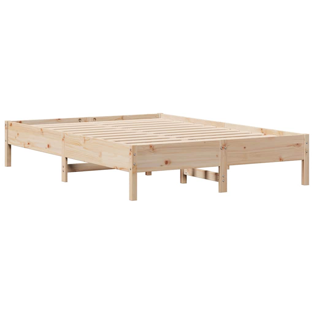 Bedframe zonder matras massief grenenhout 120x200 cm – afbeelding 5