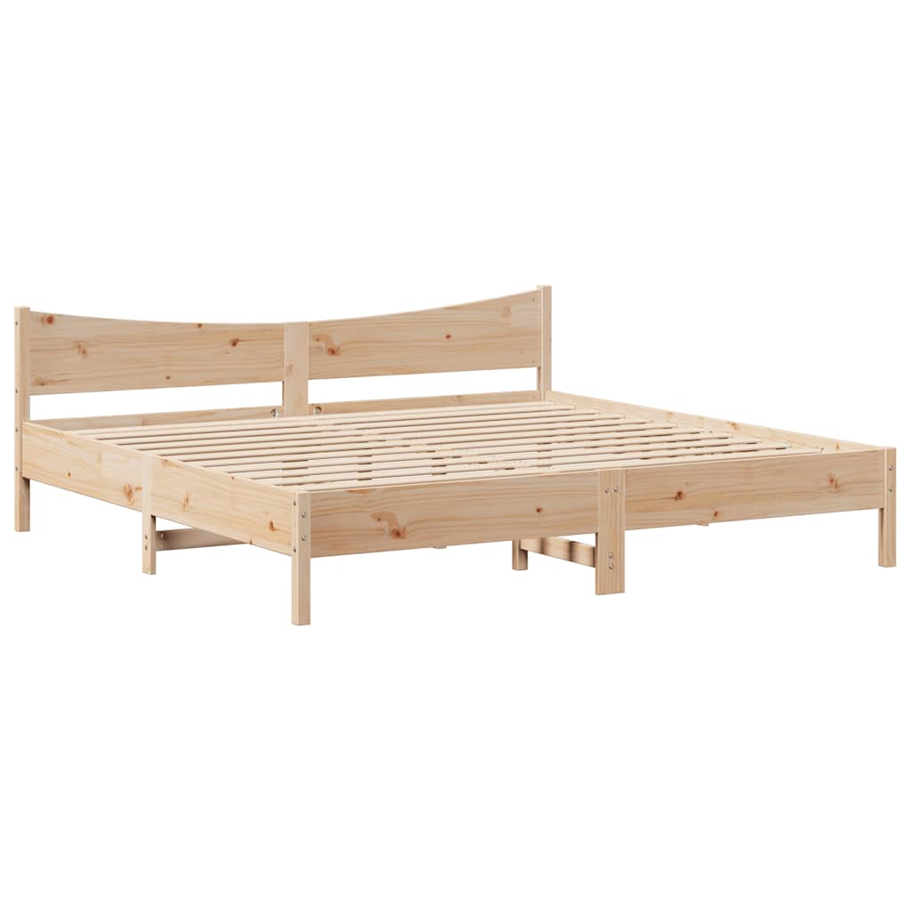 Bedframe met lades massief grenenhout 180x200 cm – afbeelding 5