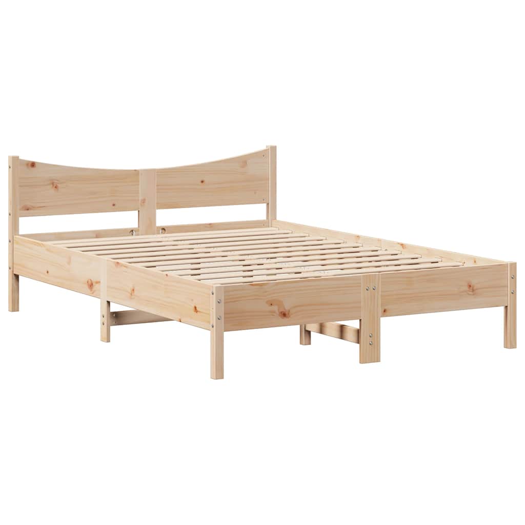 Bedframe met lades massief grenenhout 140x200 cm – afbeelding 5