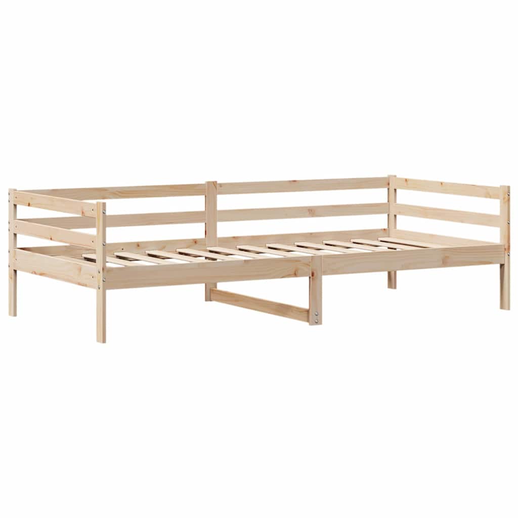 Slaapbank met lades 80x200 cm massief grenenhout – afbeelding 5