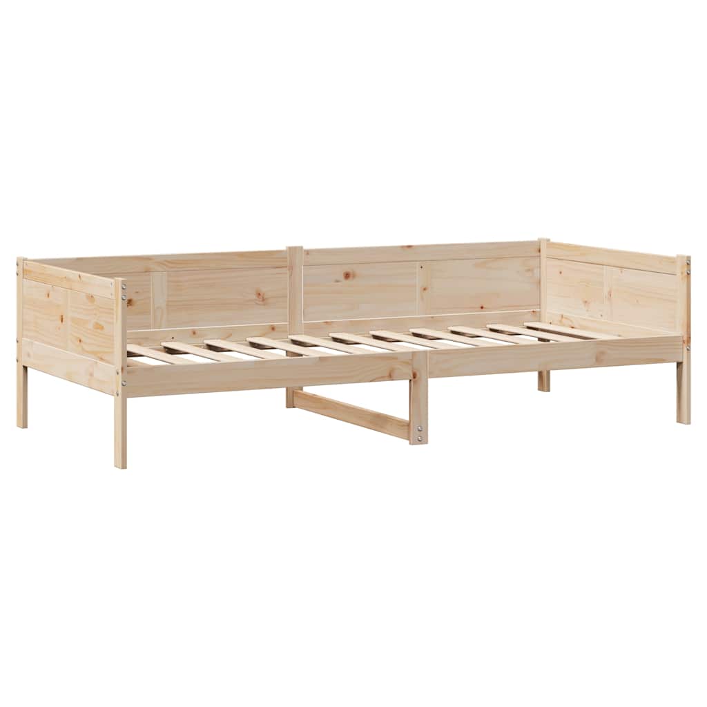 Slaapbank met lades 80x200 cm massief grenenhout – afbeelding 7