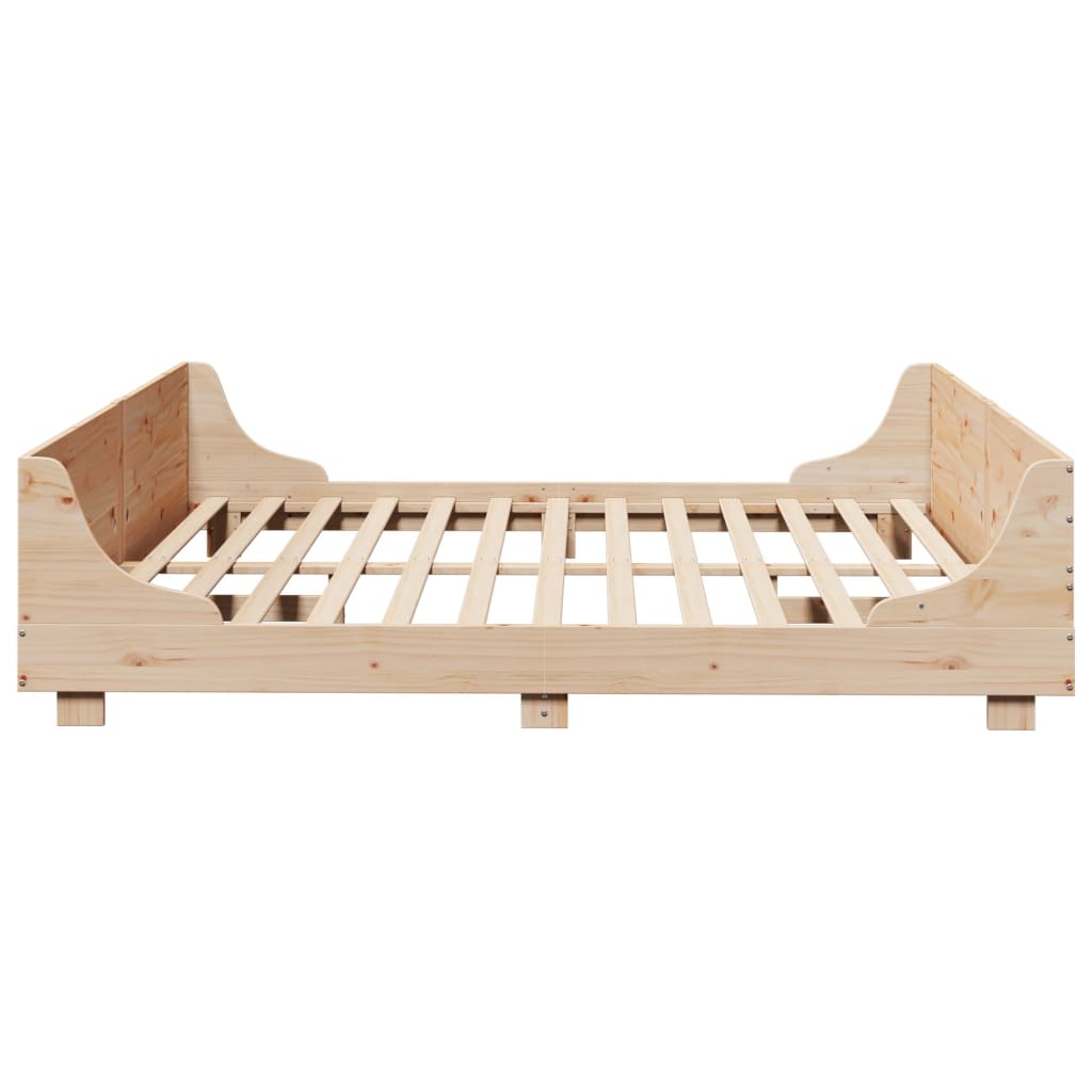Bedframe zonder matras massief grenenhout 180x200 cm – afbeelding 5