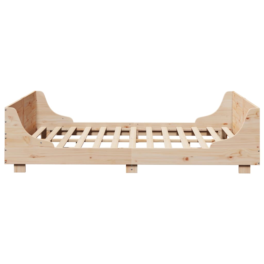 Bedframe zonder matras massief grenenhout 160x200 cm – afbeelding 5