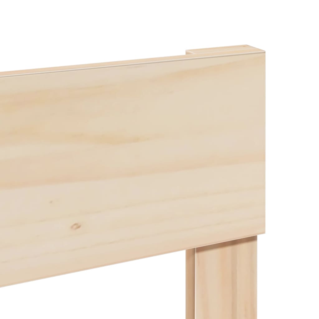 Bedframe zonder matras massief grenenhout 160x200 cm – afbeelding 10