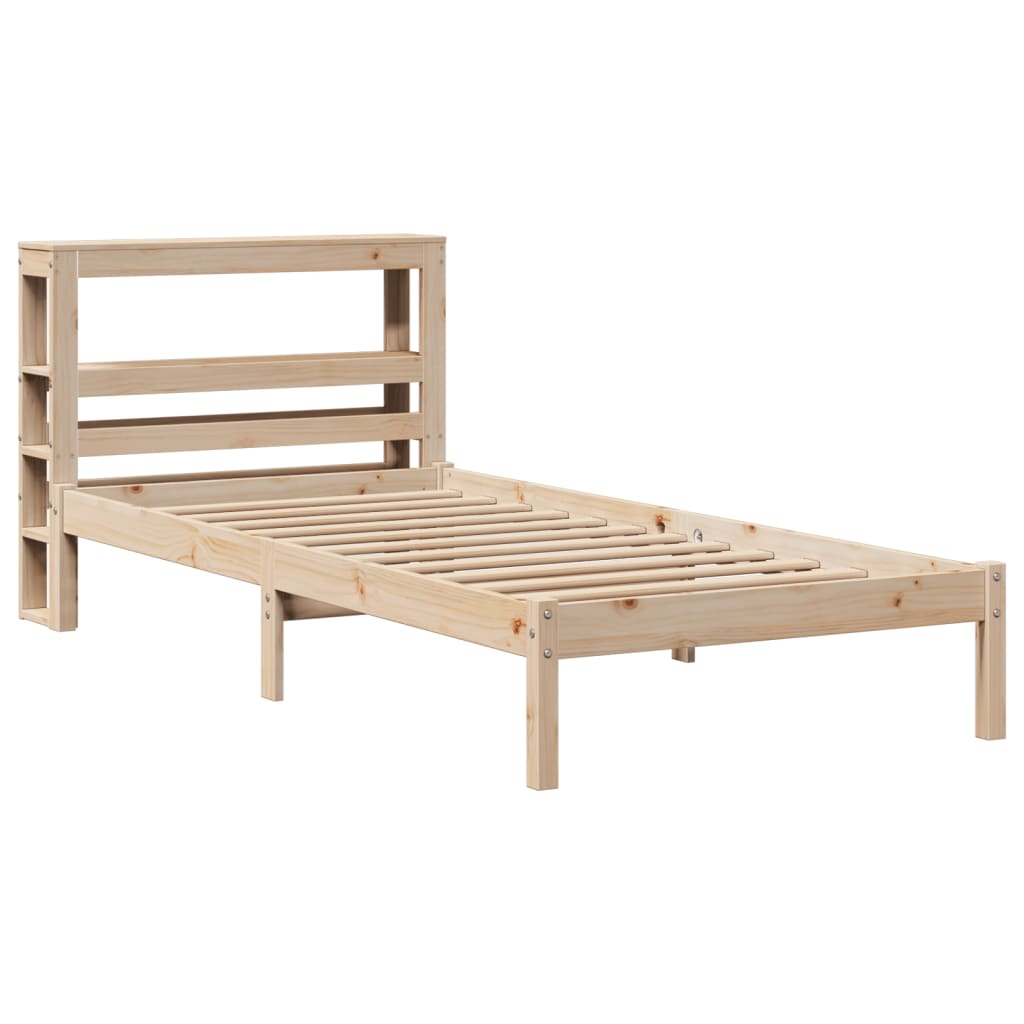 Bedframe zonder matras massief grenenhout 90x190 cm – afbeelding 3