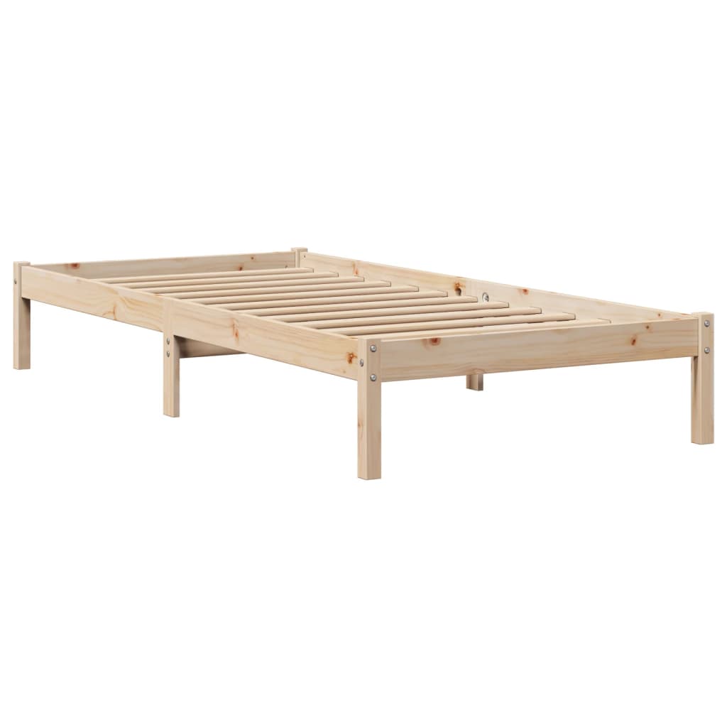 Bedframe zonder matras massief grenenhout 90x190 cm – afbeelding 7