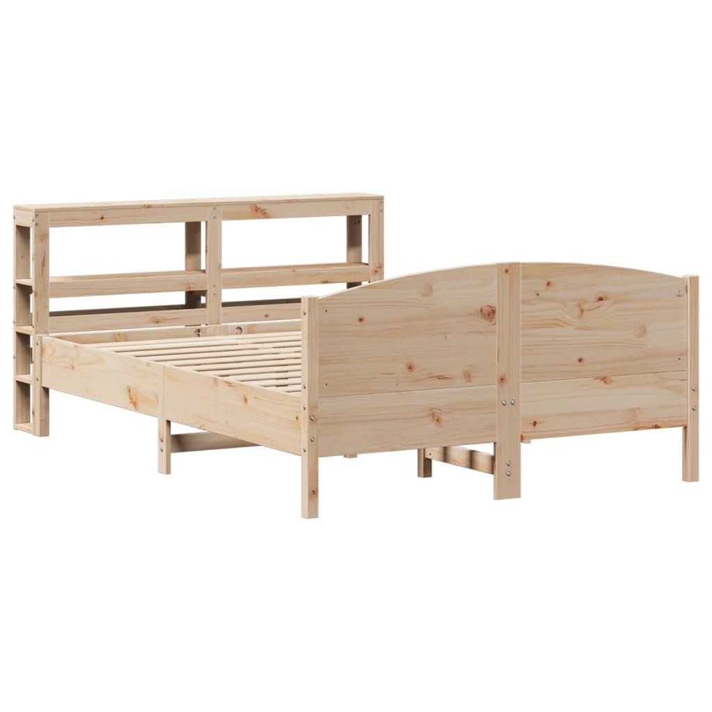 Bedframe zonder matras massief grenenhout 150x200 cm – afbeelding 3