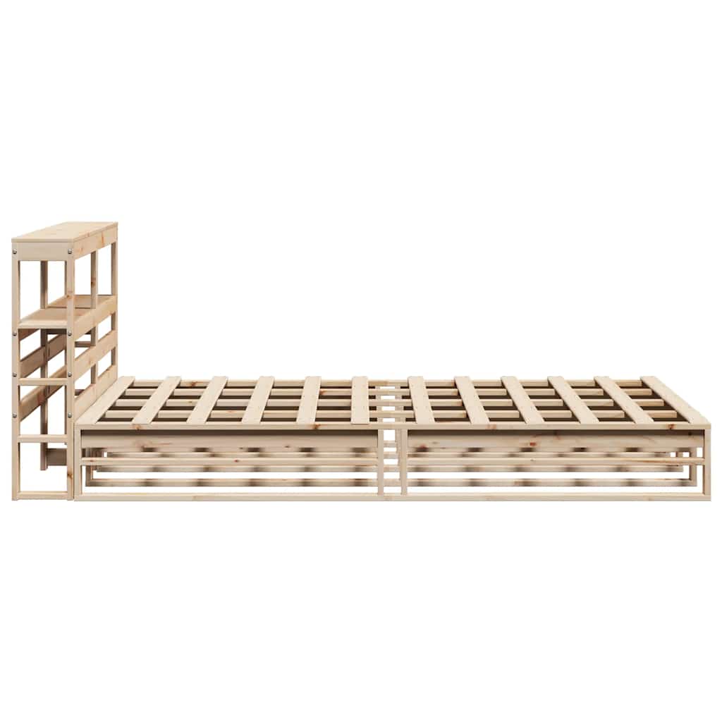 Bedframe zonder matras massief grenenhout 150x200 cm – afbeelding 7