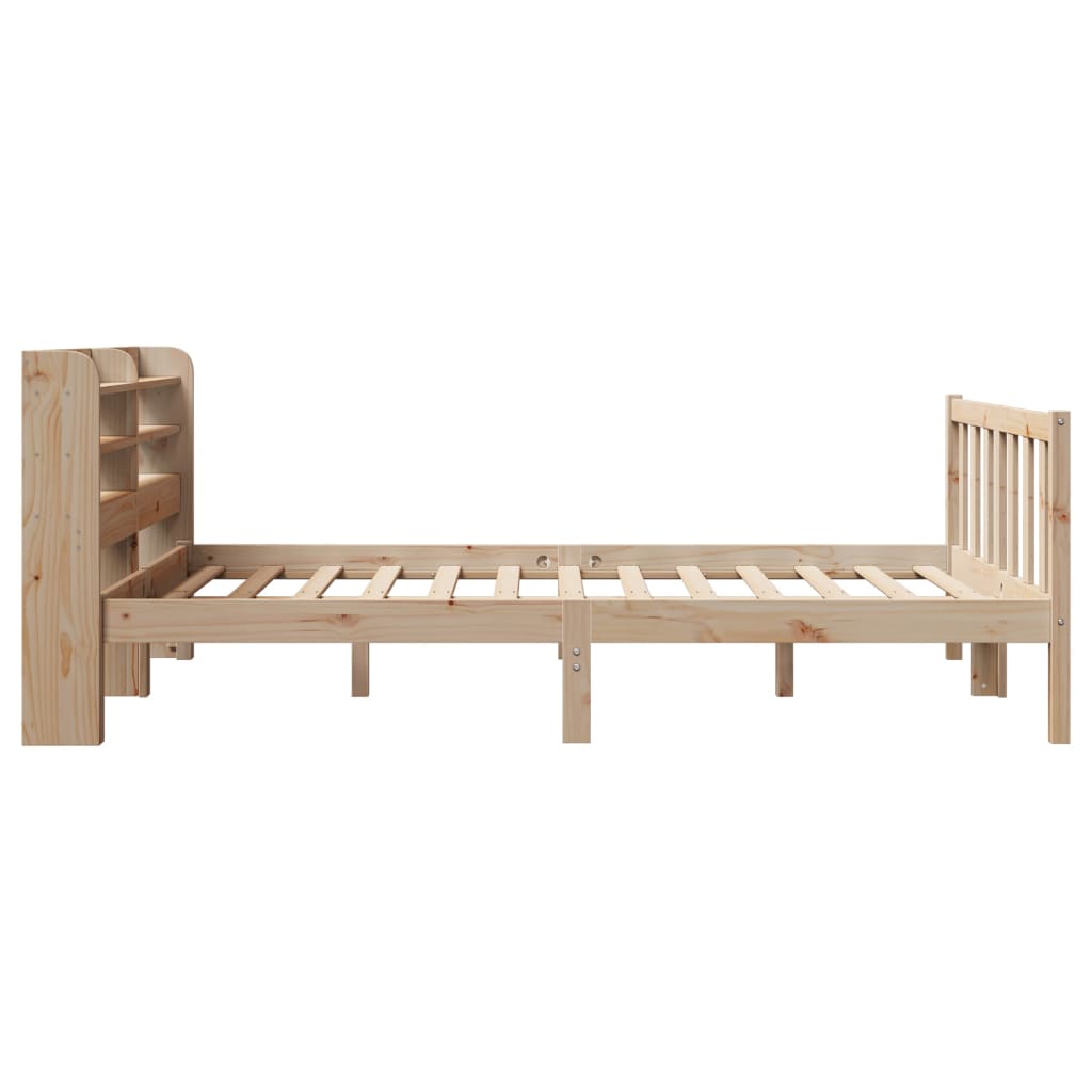 Bedframe zonder matras massief grenenhout 160x200 cm – afbeelding 5