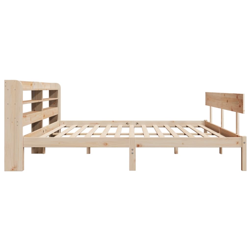 Bedframe zonder matras massief grenenhout 180x200 cm – afbeelding 5