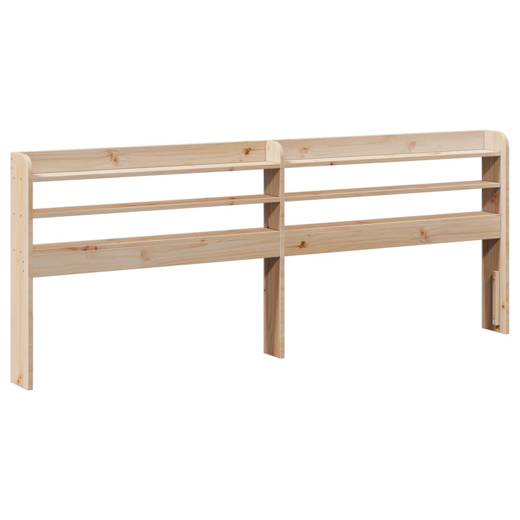 Bedframe met hoofdbord massief grenenhout 180x200 cm – afbeelding 7