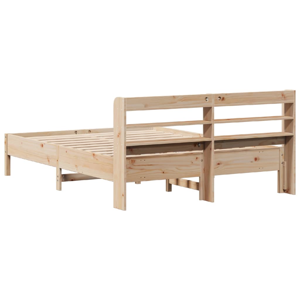 Bedframe zonder matras massief grenenhout 160x200 cm – afbeelding 6