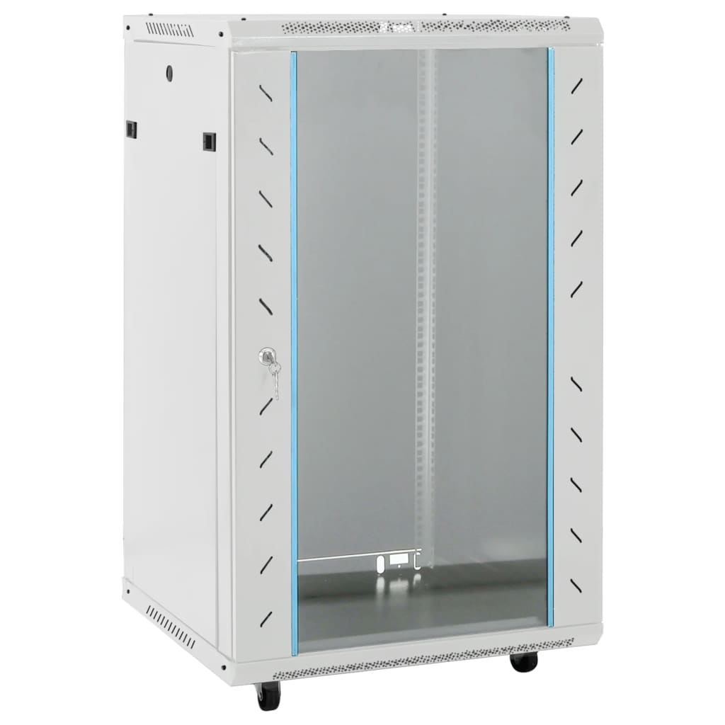 Netwerkkast 18U 19" IP20 60x60x100 cm grijs