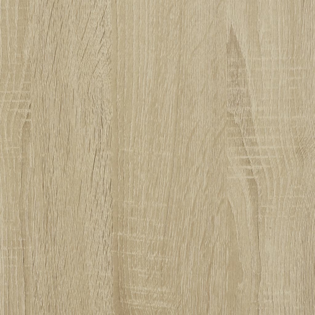 Plantenstandaards 2 st 30x30x80 cm bewerkt hout sonoma eiken – afbeelding 9