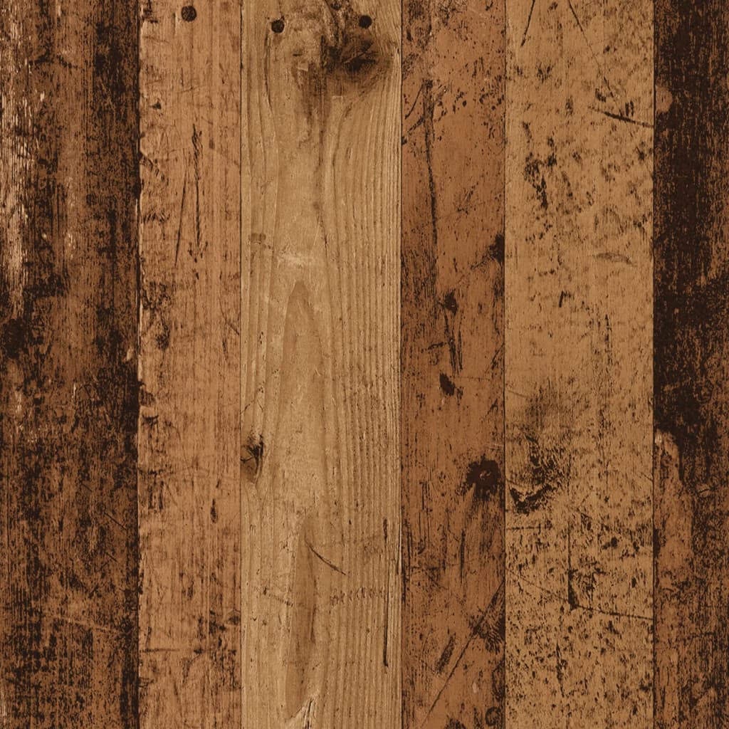 Plantenstandaards 2 st 30x30x80 cm bewerkt hout oud houtkleurig – afbeelding 9