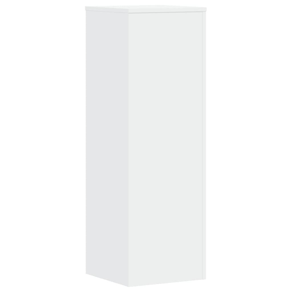 Plantenstandaards 2 st 33x33x100 cm bewerkt hout wit – afbeelding 7
