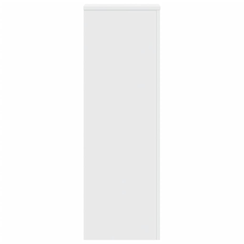 Plantenstandaards 2 st 33x33x100 cm bewerkt hout wit – afbeelding 8