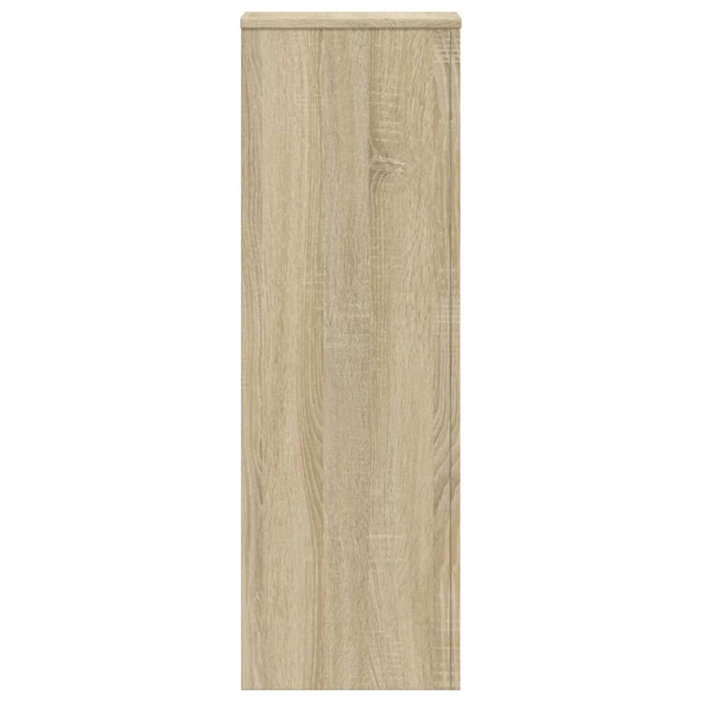 Plantenstandaards 2 st 33x33x100 cm bewerkt hout sonoma eiken – afbeelding 7