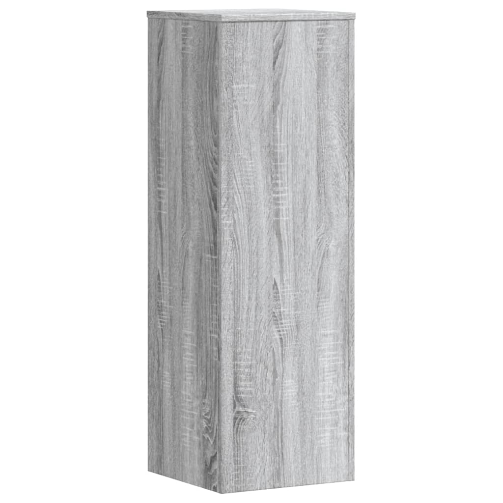 Plantenstandaards 2 st 33x33x100 cm bewerkt hout grijs sonoma – afbeelding 6