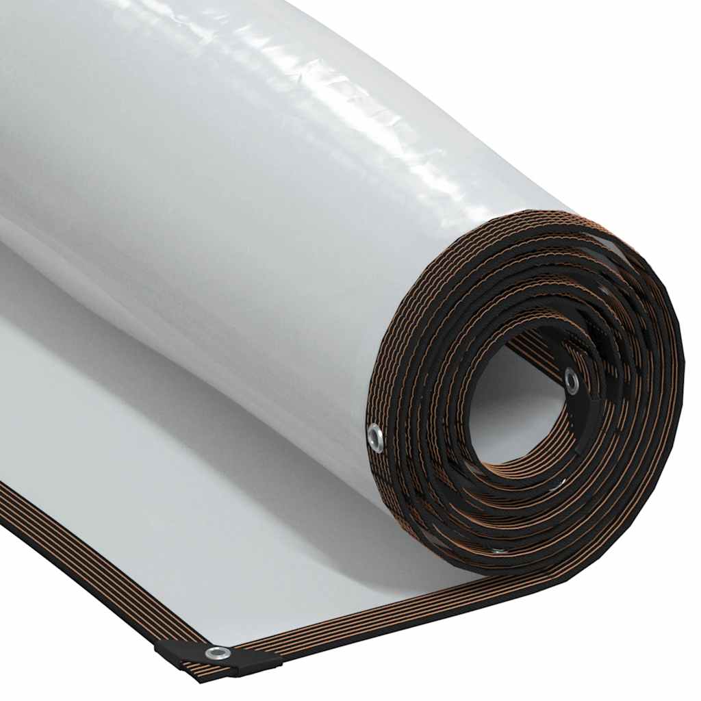 Plantenafdekking met zeilringen 1x6 m polyethyleen
