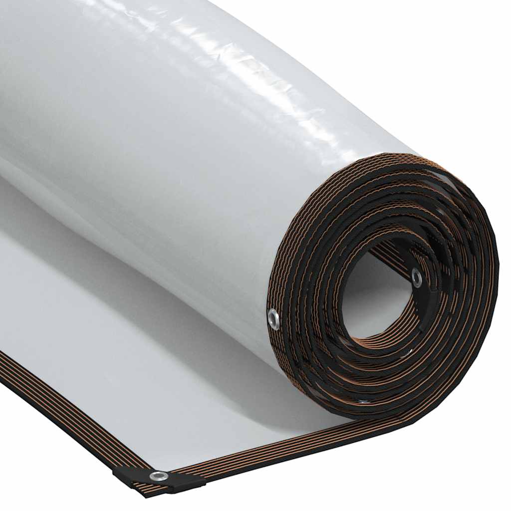 Plantenafdekking met zeilringen 3x8 m polyethyleen