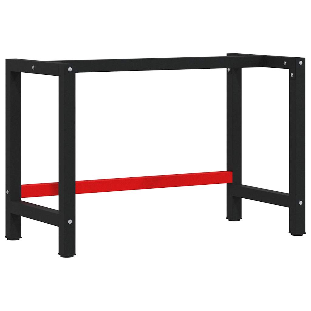 Werkbank 140x60x81,5 cm massief eikenhout lichtbruin – afbeelding 5