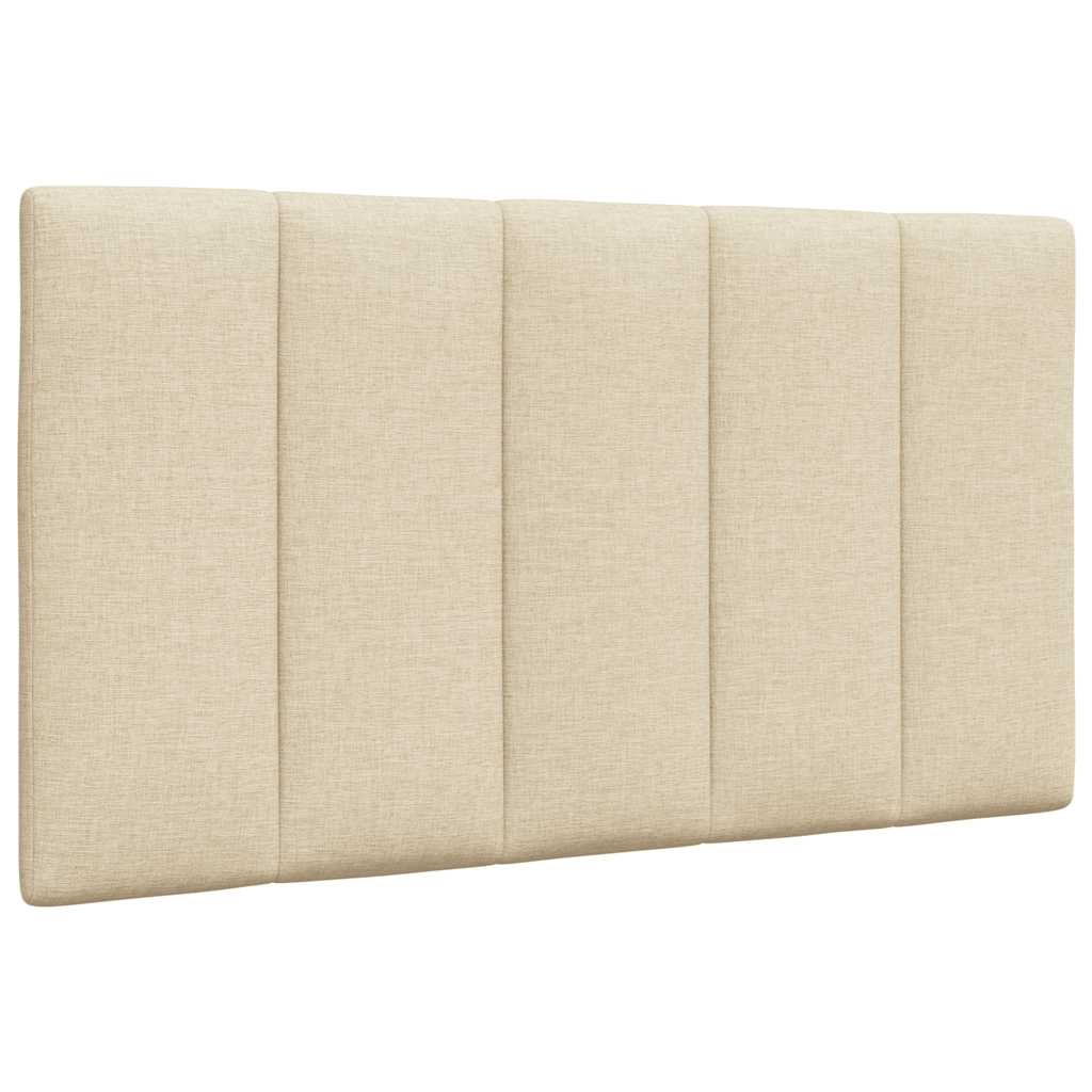 Bedframe zonder matras "Hanko" 90x200 cm stof crèmekleurig – afbeelding 7