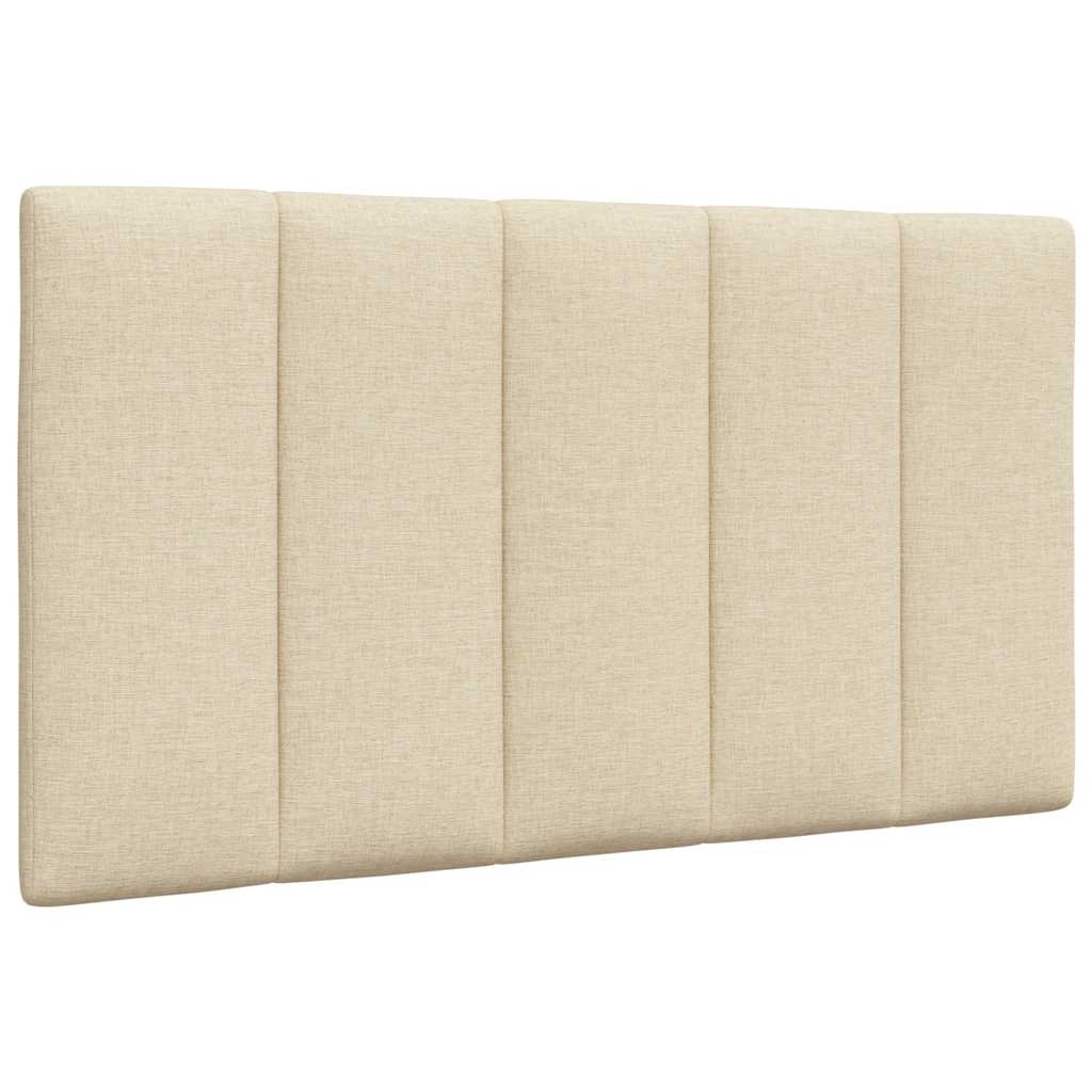 Bedframe zonder matras "Hanko" 90x200 cm stof crèmekleurig – afbeelding 10