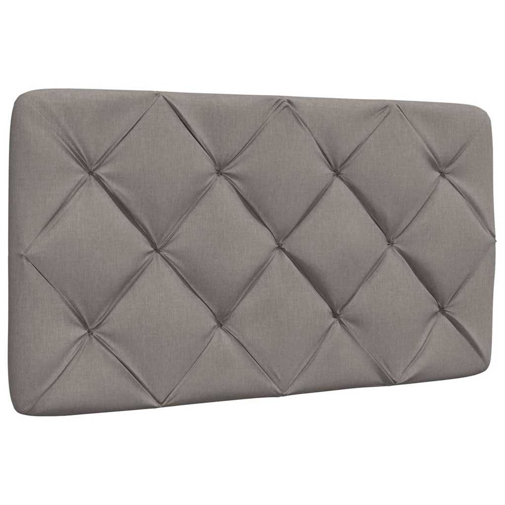 Bedframe zonder matras 90x190 cm stof taupe – afbeelding 7