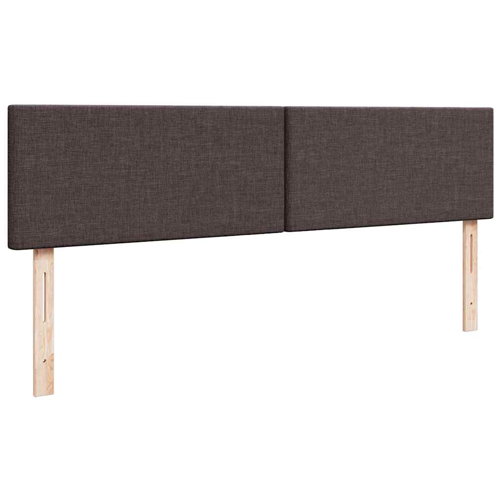 Ottoman bed met matras 160x200cm stof donkerbruin – afbeelding 9
