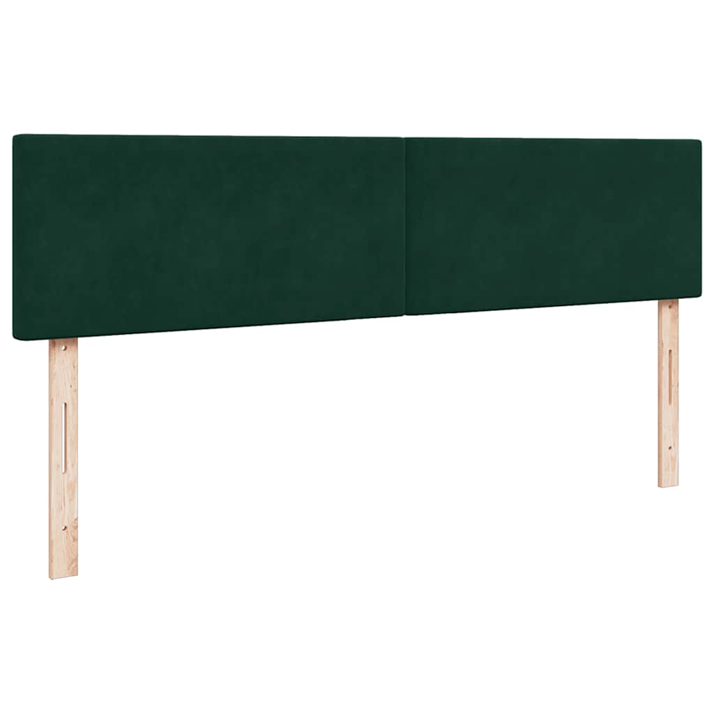 Ottoman bed met matrassen en LED's 200x200cm fluweel – afbeelding 8