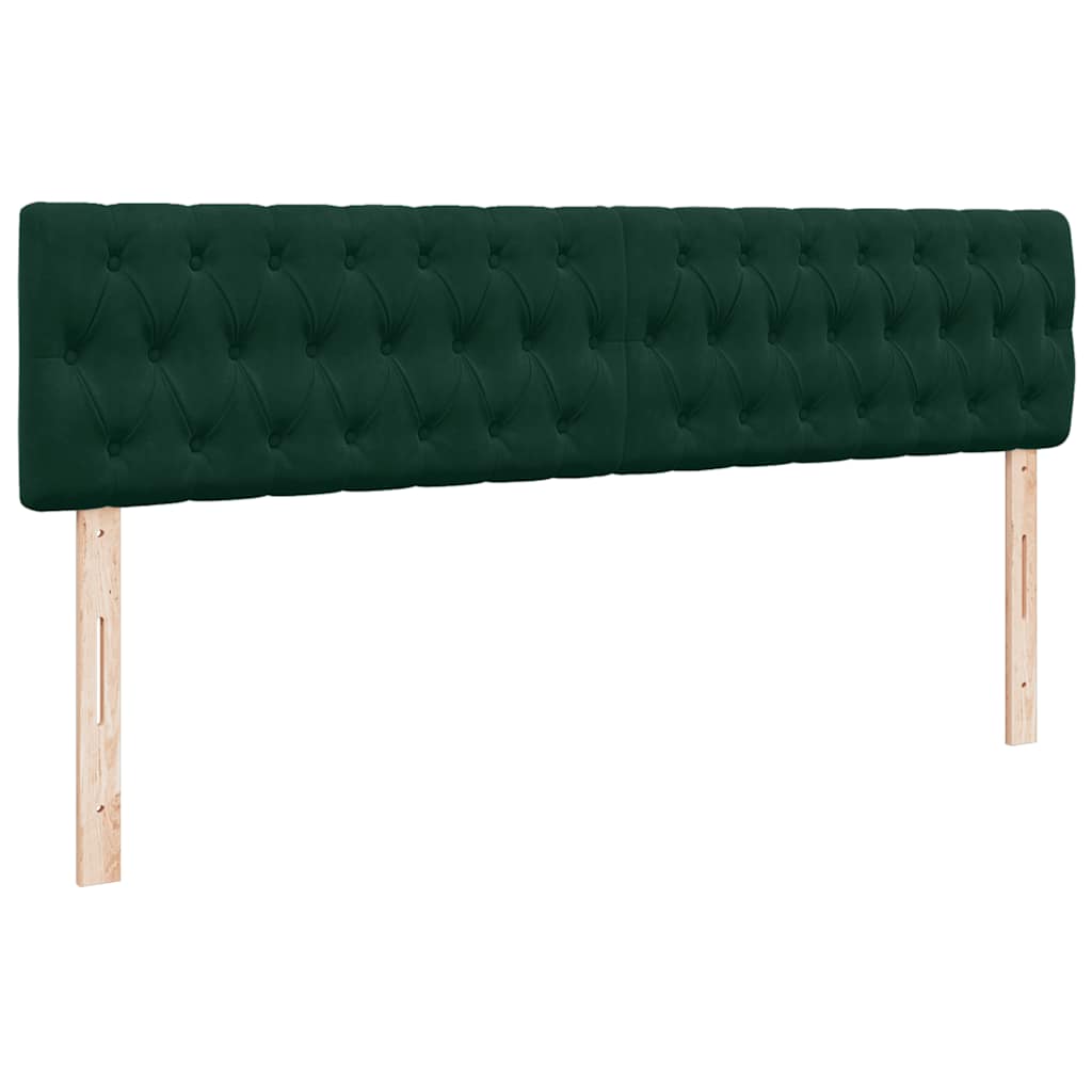 Ottoman bed met matrassen en LED's 200x200cm fluweel – afbeelding 10