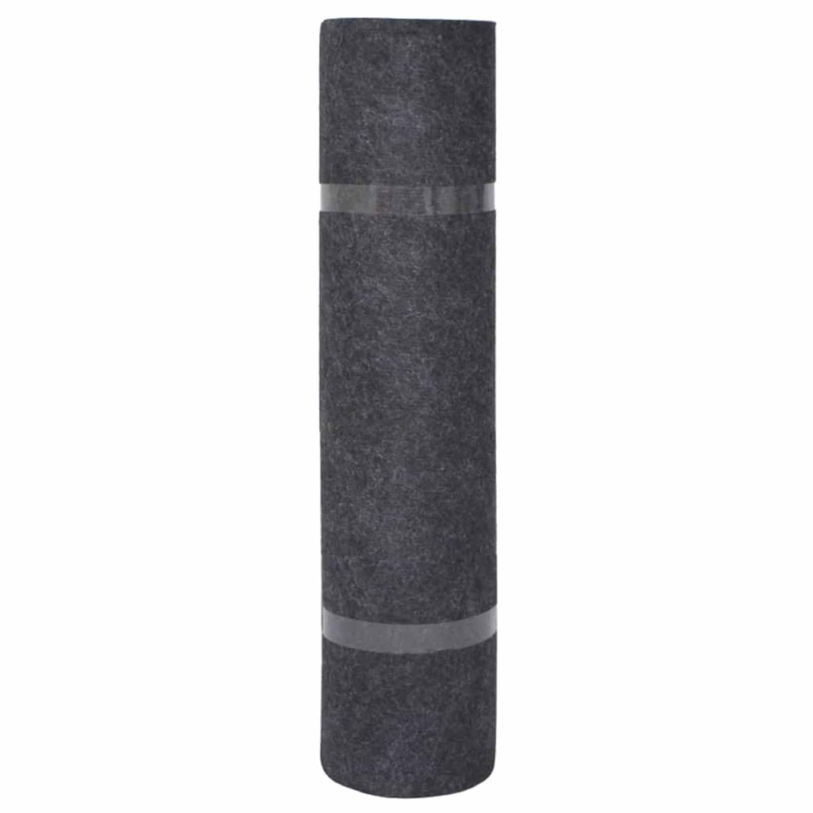 Tapijt Antracietkleurig 1,2 x 10 m Polyester – afbeelding 3