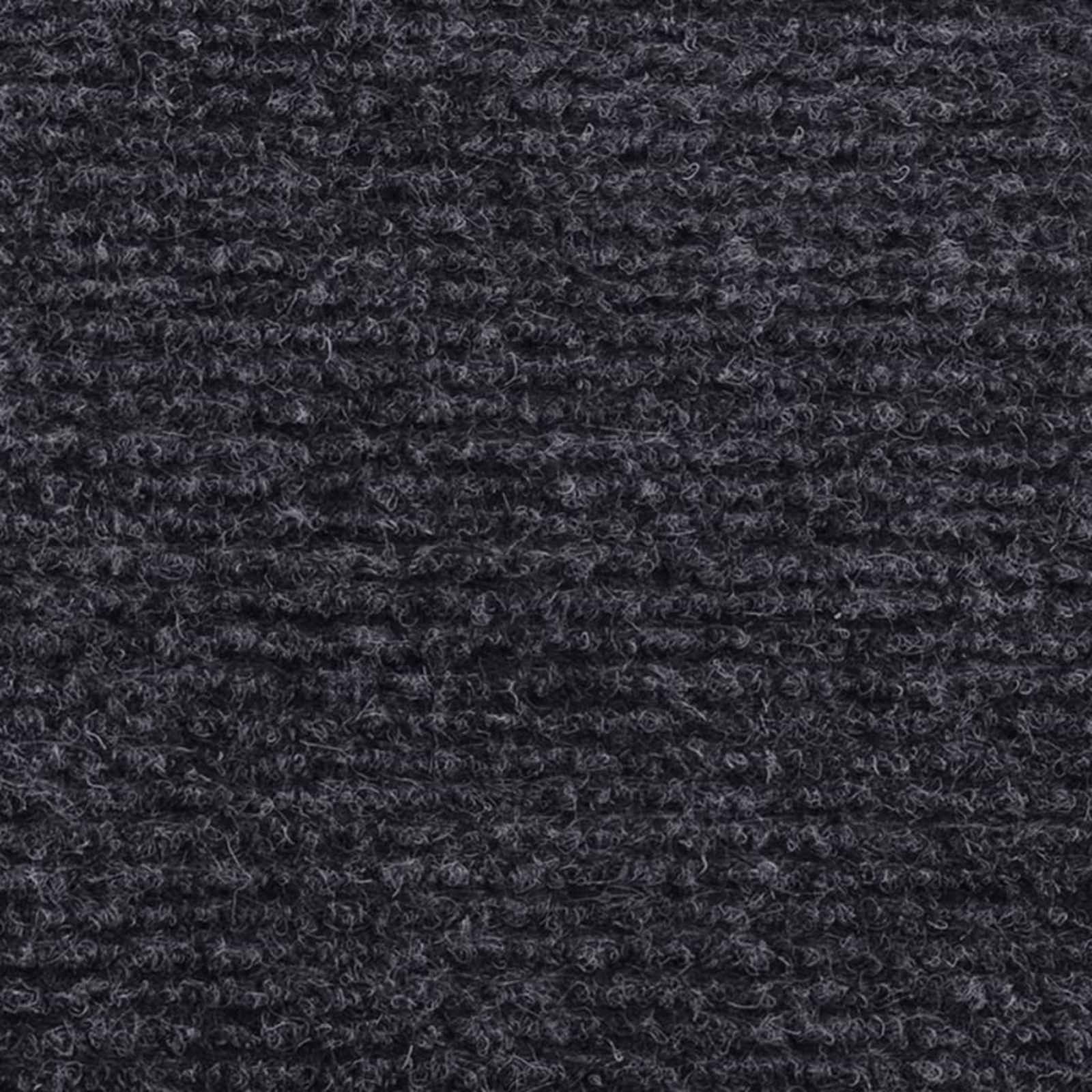 Tapijt Antracietkleurig 1,2 x 15 m Polyester – afbeelding 4