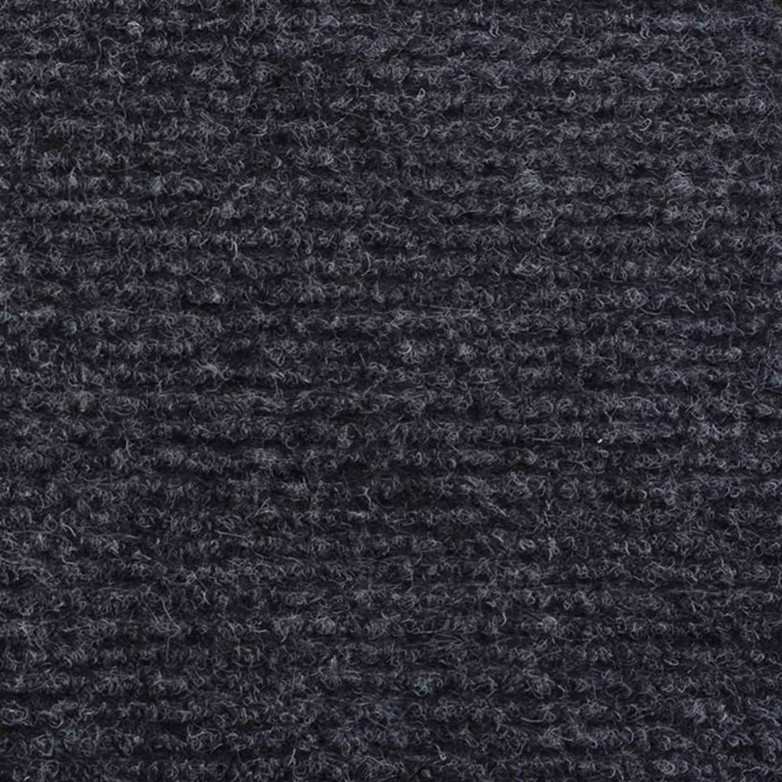 Tapijt Antracietkleurig 1,2 x 20 m Polyester – afbeelding 4