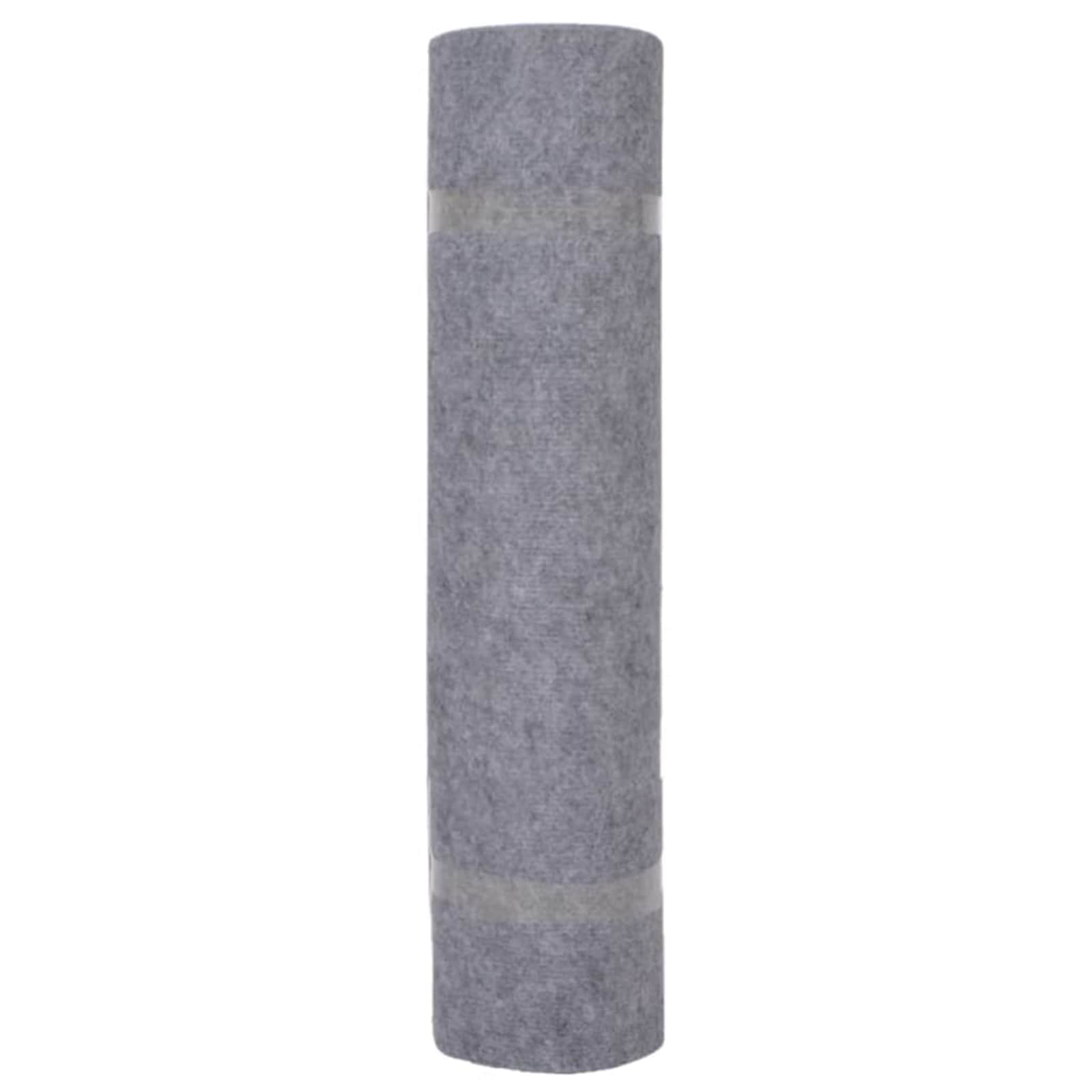 Tapijt Grijs 1,2 x 10 m Polyester – afbeelding 3