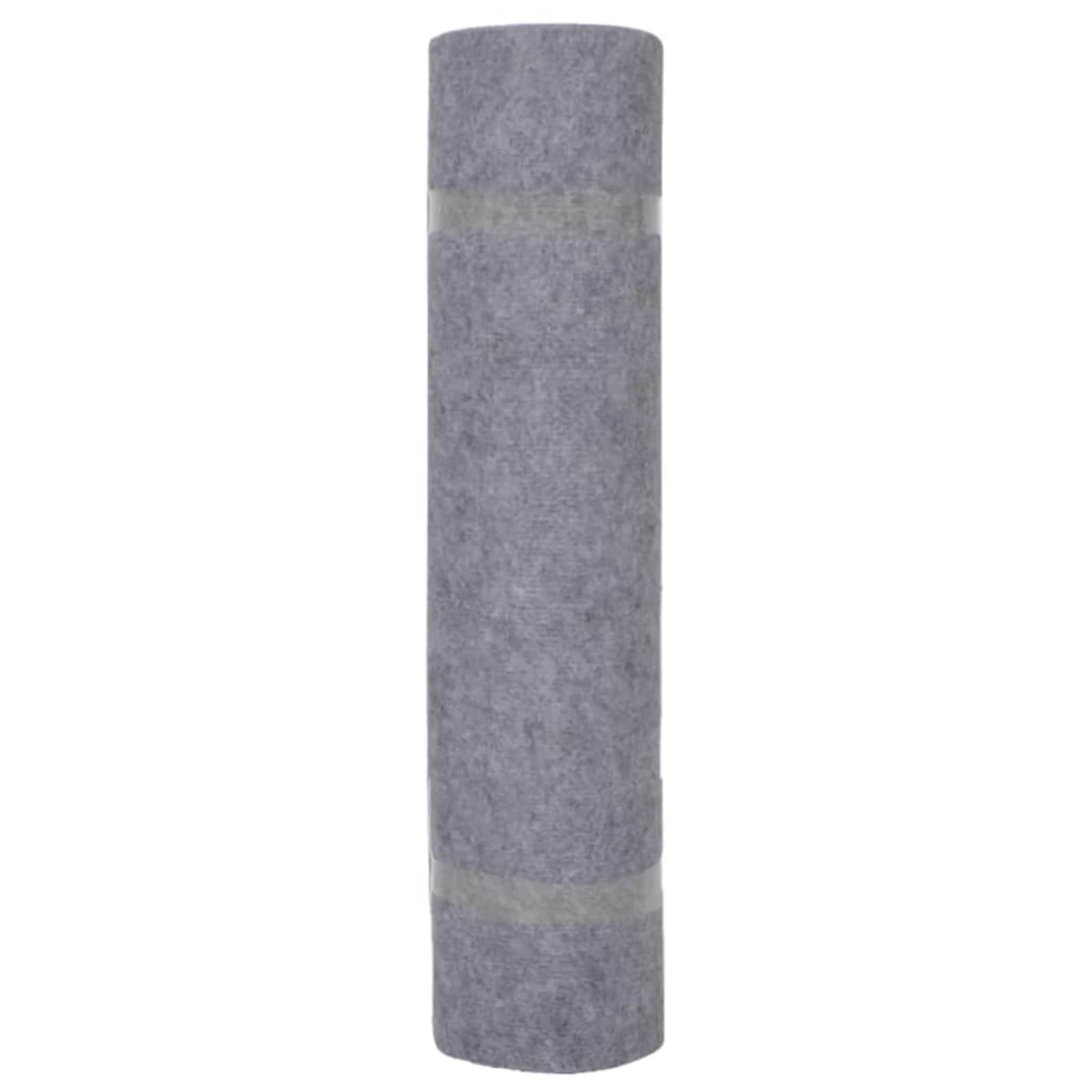 Tapijt Grijs 1,2 x 20 m Polyester – afbeelding 3