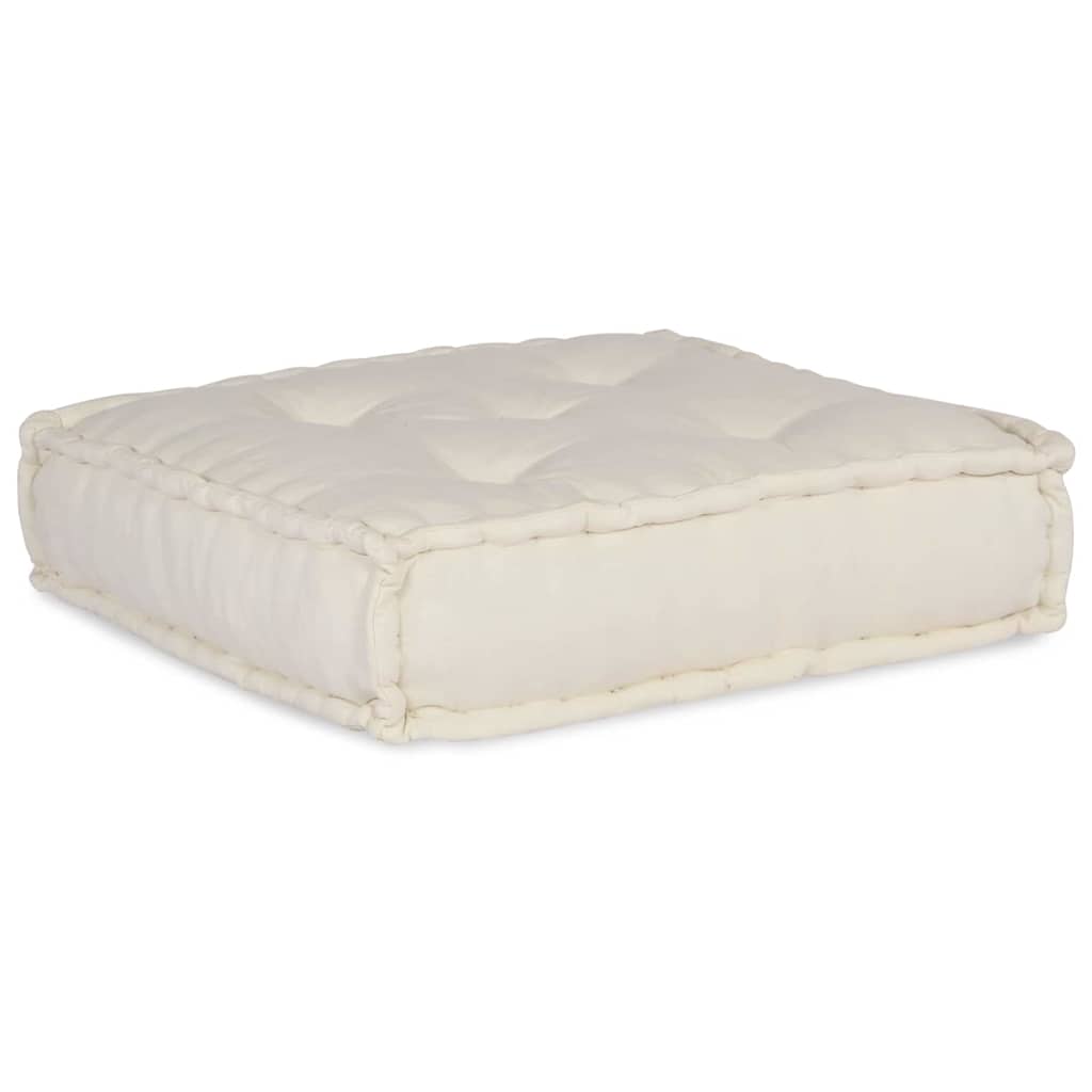 Modulair Sofabet 4 pcs Crèmekleurig Stof – afbeelding 3