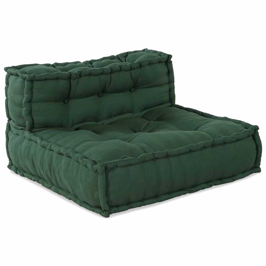 Modulair Sofabet 3 pcs Groen Stof – afbeelding 8