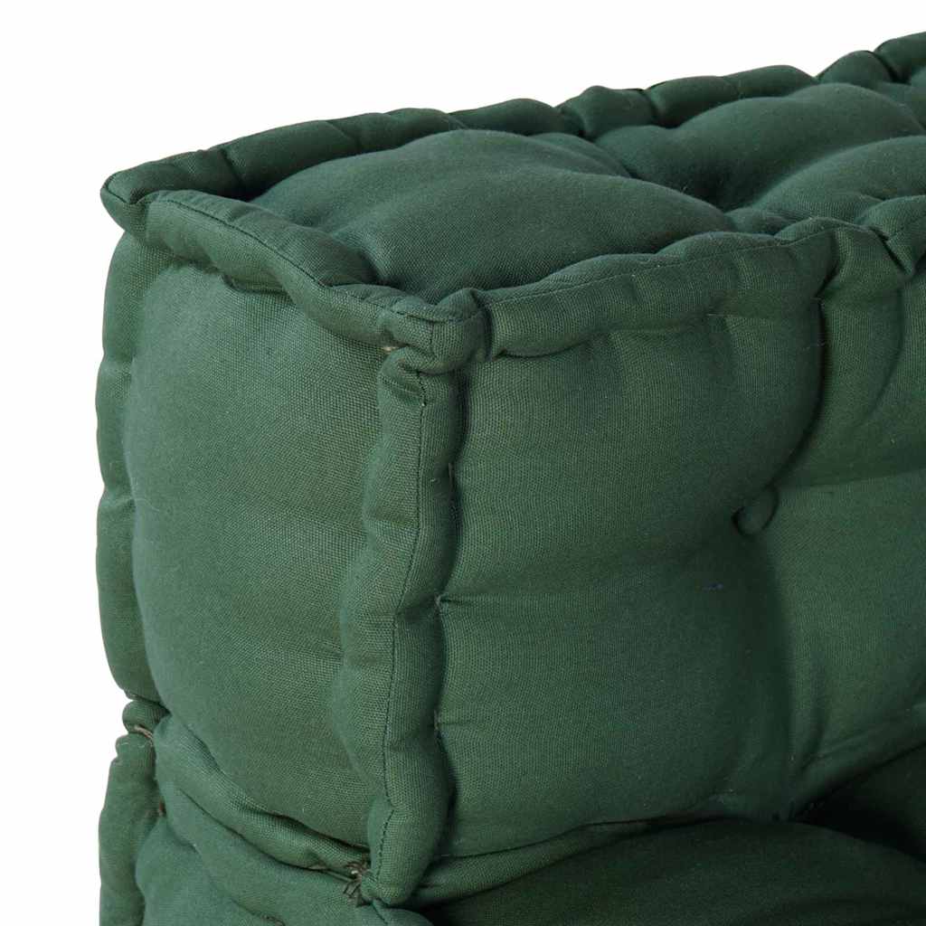 Modulair Sofabet 4 pcs Groen Stof – afbeelding 10
