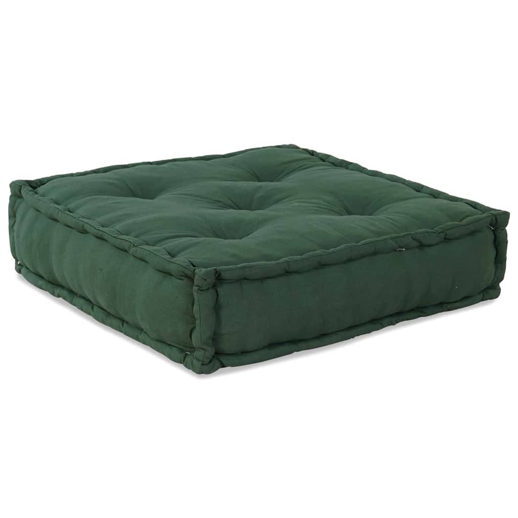 Modulair Sofabet 2 pcs Groen 140 x 70 x 36 cm Stof – afbeelding 4