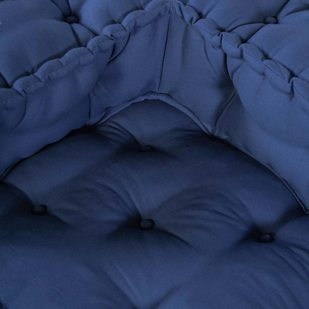 Modulair Sofabet 3 pcs Indigo Stof – afbeelding 11