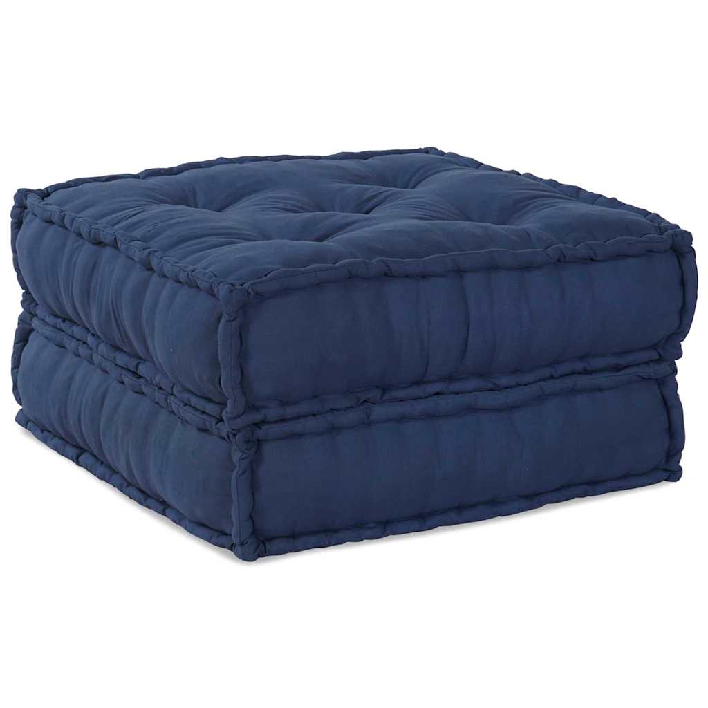 Modulair Sofabet 2 pcs Indigo 140 x 70 x 36 cm Stof – afbeelding 3