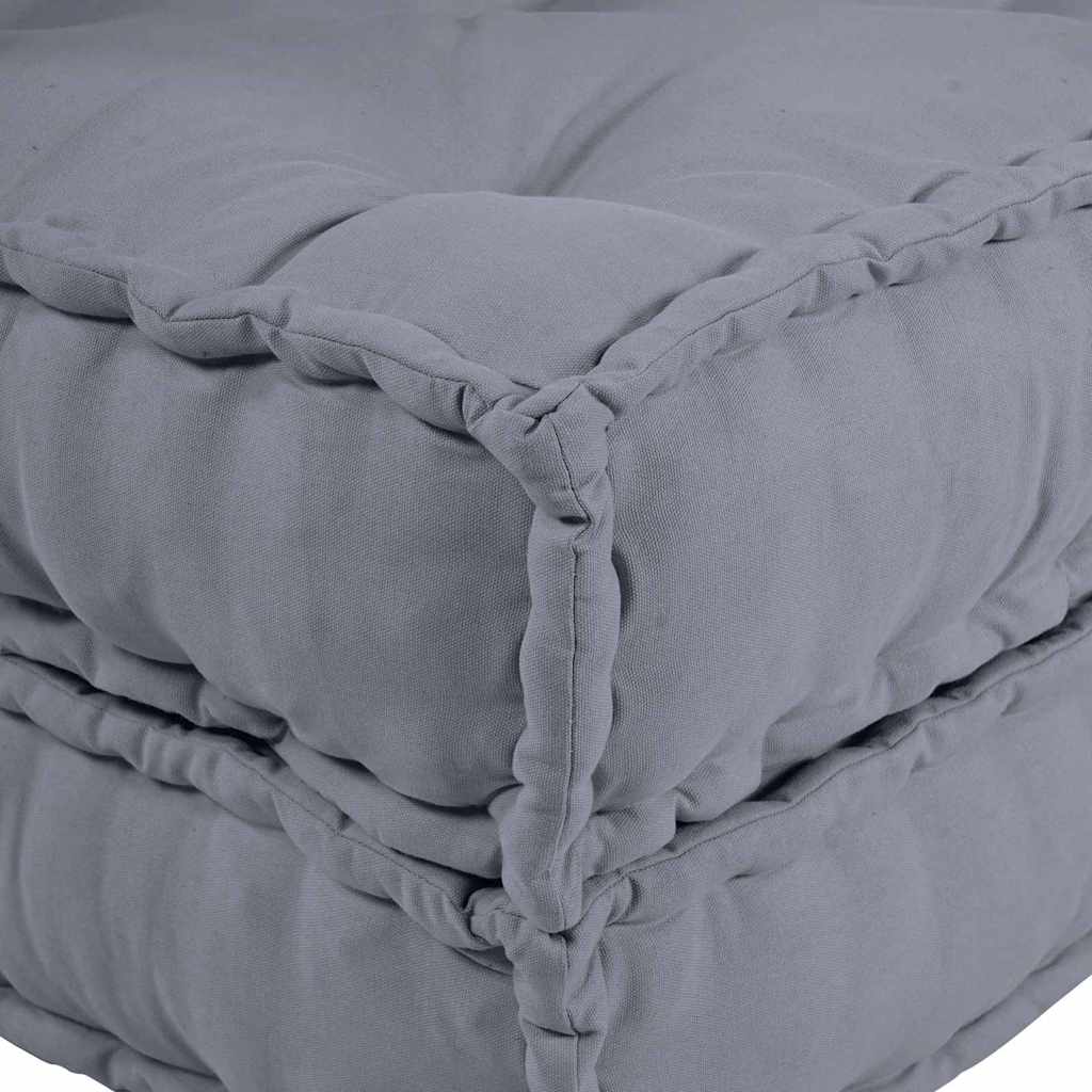 Modulair Sofabet 3 pcs Grijs Stof – afbeelding 12