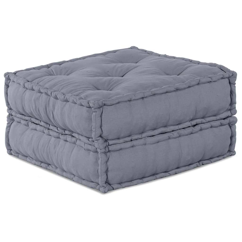 Modulair Sofabet 2 pcs Grijs 140 x 70 x 36 cm Stof – afbeelding 2