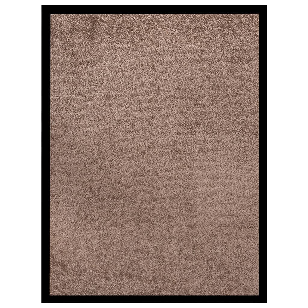 Deurmat 60x80 cm bruin