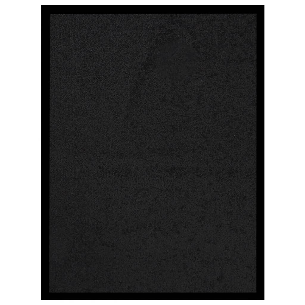 Deurmat 40x60 cm zwart – afbeelding 1